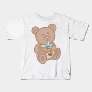 Boba Bear Kids T-Shirt